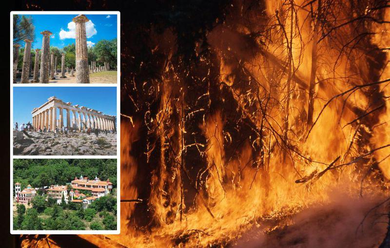 "არ ცხრება ხანძრები საბერძნეთის ტერიტორიაზე..." - საელჩო საქართველოს მოქალაქეებს აფრთხილებს