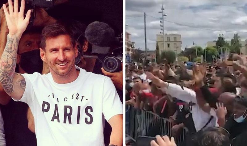 ლეო მესი ოჯახთან ერთად პარიზშია - როგორ დახვდნენ ლეგენდარულ ფეხბურთელს ფრანგი გულშემატკივრები