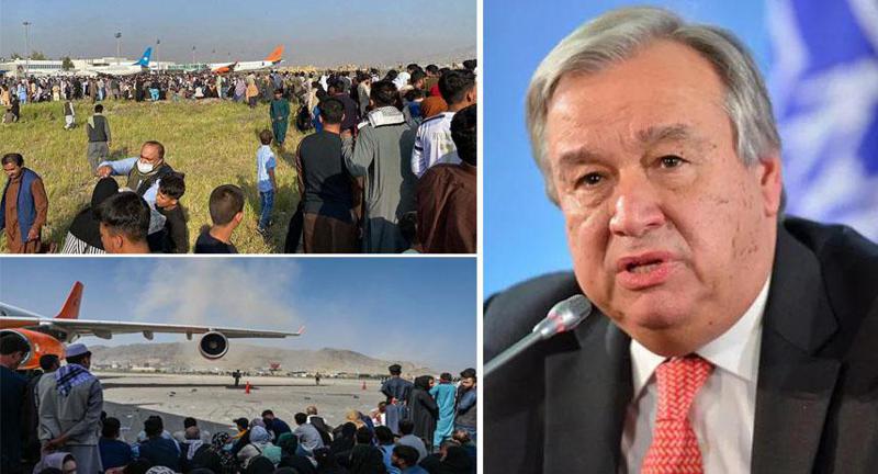 ქაბულიდან საევაკუაციო რეისები განახლდა - გაერო-ს გენმდივანი მსოფლიოს ქვეყნებს ავღანელი ლტოლვილების მიღებისკენ მოუწოდებს