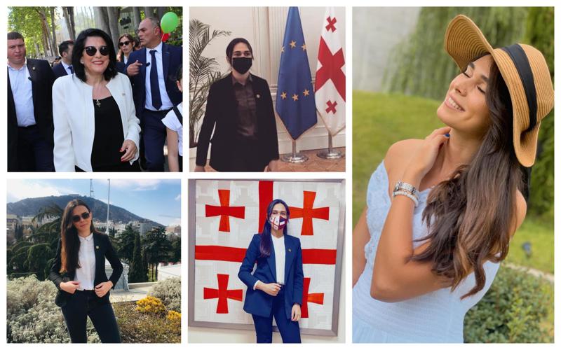 ვინ არის ულამაზესი გოგონა პრეზიდენტის დაცვიდან - სალომე ზურაბიშვილის უსაფრთხოებას "მის საქართველოს" ყოფილი კონკურსანტი იცავს (ფოტო)