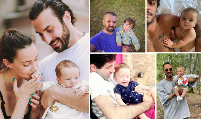 ცნობილი ქართველი მამები, რომლებსაც შვილი პანდემიის დროს შეეძინათ - ემოციური ფოტოები ოჯახური ალბომებიდან