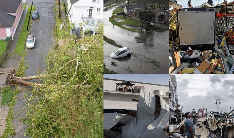 დანგრეული სახლები, მოგლეჯილი ხეები და გარდაცვლილები - აშშ-ში ქარიშხალ "იდას" უმძიმესი შედეგი მოჰყვა (ფოტოები)