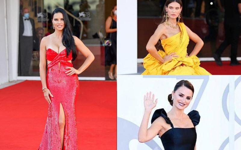 ადრიანა ლიმა, პენელოპე კრუსი, ბიანკა ბალტი... - როგორ გამოიყურებოდნენ ვარსკვლავები ვენეციის კინოფესტივალზე? (ფოტოები)