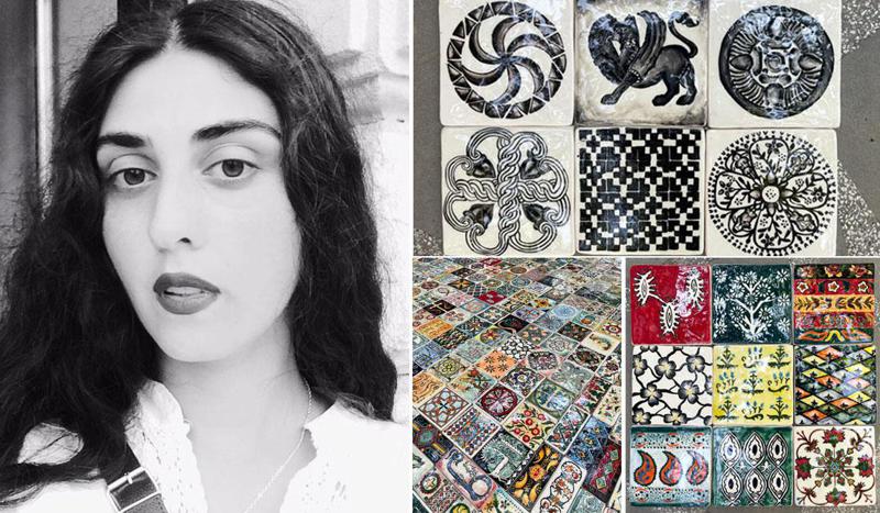 "1001 ქართული ორნამენტი": გაიცანით გოგონა, რომელმაც გორის ცენტრალურ მოედანზე უნიკალური კერამიკული პანო შექმნა - "ყველა ფილა სხვადასხვაა, ორ ერთნაირს ვერავინ ნახავს"