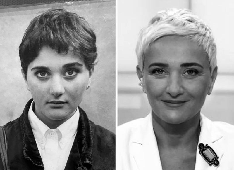 32 წლის წინ და ახლა - ფოტო ნანიკო ხაზარაძის ალბომიდან