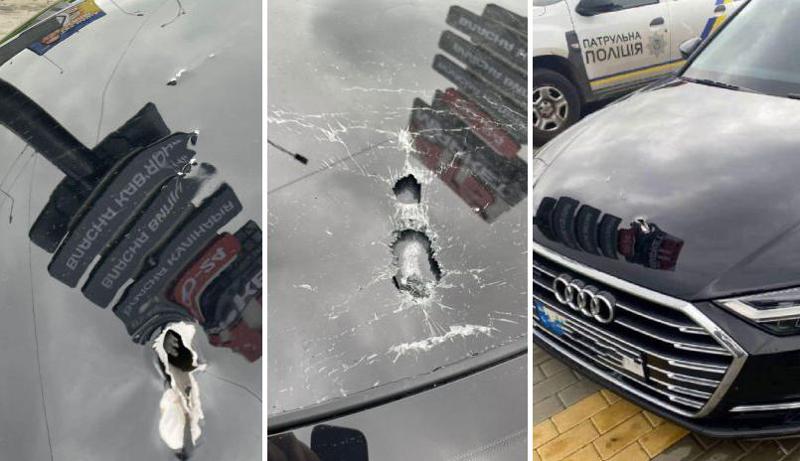 უკრაინაში პრეზიდენტის პირველი თანაშემწის ავტომობილი დაცხრილეს - დაჭრილია მძღოლი