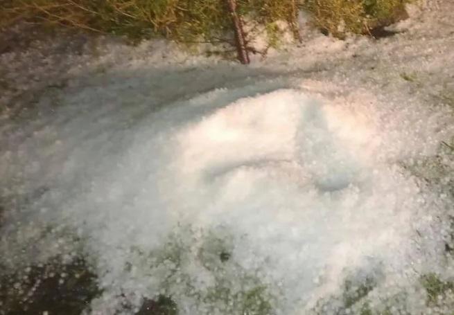 სტიქია კახეთში - დაისეტყვა რამდენიმე სოფელი