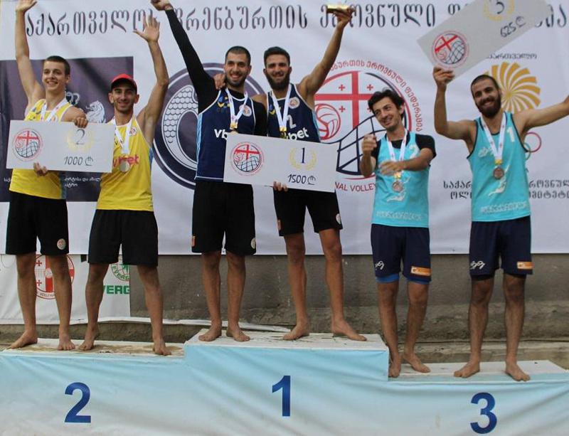 საქართველოს ტექნიკური უნივერსიტეტის გუნდი ქვიშის ფრენბურთში ეროვნული ჩემპიონატის გამარჯვებულია