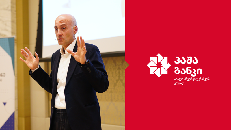 პაშა ბანკის დირექტორი, ნიკოლოზ შურღაია პალიტრა L-ის პროექტში „ლურჯი ოკეანე“