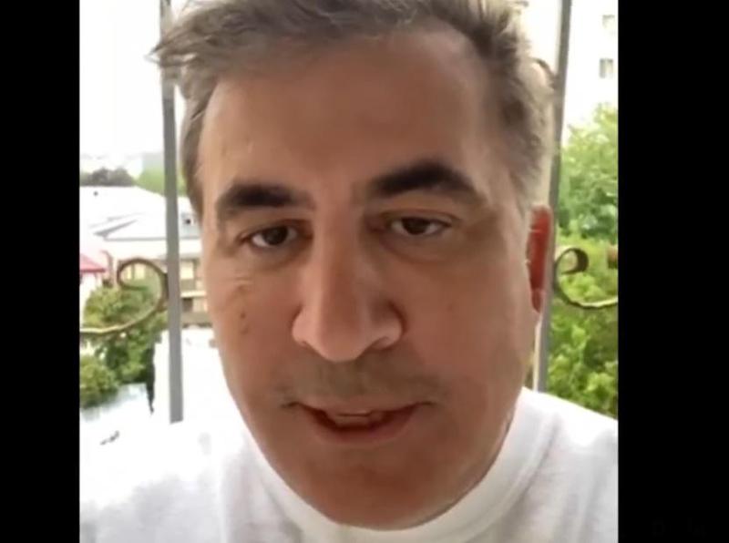 ქვეყნდება ვიდეო, რომელიც მიხეილ სააკაშვილის დაკავებამდეა გადაღებული