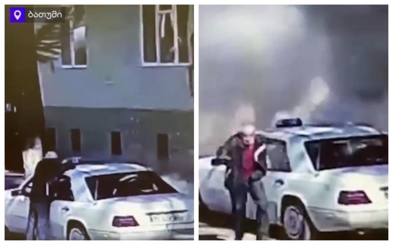 სათვალთვალო კამერით გადაღებული უმძიმესი კადრები - როგორ დაიწყო კორპუსის ნგრევა ბათუმში