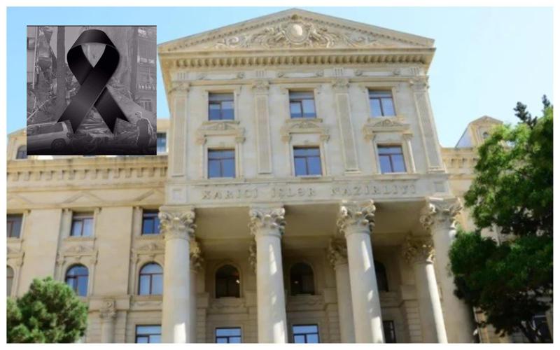 რა განცხადებას ავრცელებს აზერბაიჯანის საგარეო უწყება ბათუმში მომხდარ ტრაგედიასთან დაკავშირებით?