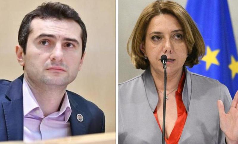 "გიკვირთ,  რატომ არ მოდის პარლამენტში ვინმე,  როცა მათ მიმართ უზრდელობის მეტს არაფერს ავლენთ?!" - კახა კუჭავა სალომე სამადაშვილს