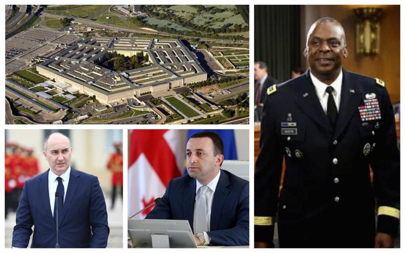 აშშ-ის თავდაცვის მდივანი ირაკლი ღარიბაშვილსა და ჯუანშერ ბურჭულაძეს შეხვდება - რას ამბობენ პენტაგონში?