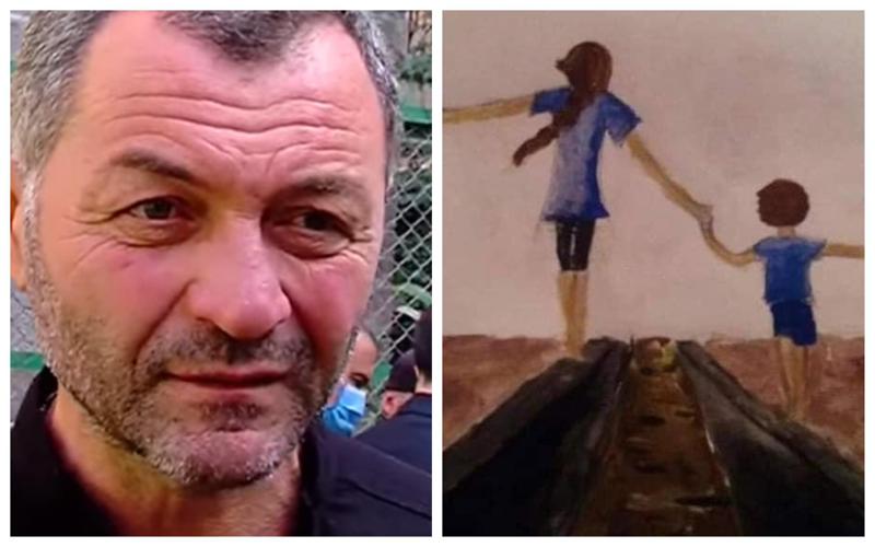 "როდესაც ვკითხე, დათა ეს რას ნიშნავსთქო, მიპასუხა მე და დედა ზეცაში მივდივართო" - გია შომახია გარდაცვლილი შვილის წინასწარმეტყველურ ნახატზე