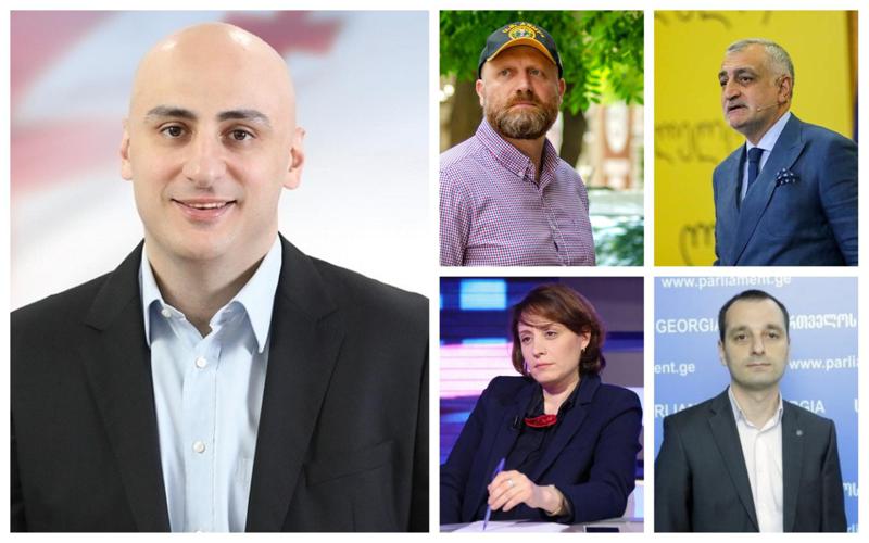 ნიკა მელიას გამარჯვების შემთხვევაში მისი მოადგილეები ჯაფარიძე, ხოშტარია, ხაზარაძე და აბესაძე იქნებიან - კანდიდატების კოალიციური შემადგენლობა ცნობილია