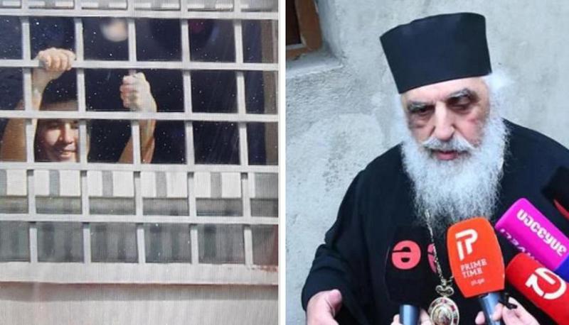 "შეწყვიტე რა ეს ვითომ შიმშილობა, დაანებე თავი, რაში გჭირდება, ვის ეპოზიორები?!" - მეუფე სტეფანე მიხეილ სააკაშვილს