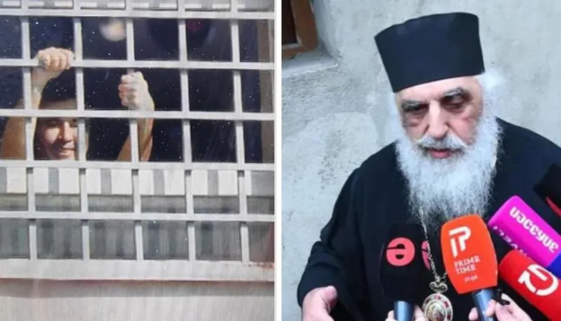 "შეწყვიტე რა ეს ვითომ შიმშილობა, დაანებე თავი, რაში გჭირდება, ვის ეპოზიორები?!" - მეუფე სტეფანე მიხეილ სააკაშვილს