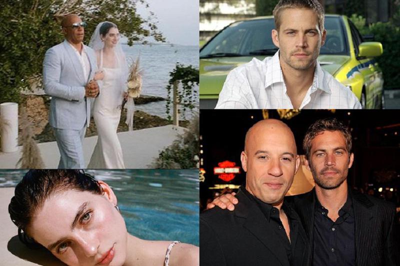 პოლ უოქერის ქალიშვილი საკურთხეველთან ვინ დიზელმა მიაცილა - ემოციური კადრები ქორწილიდან