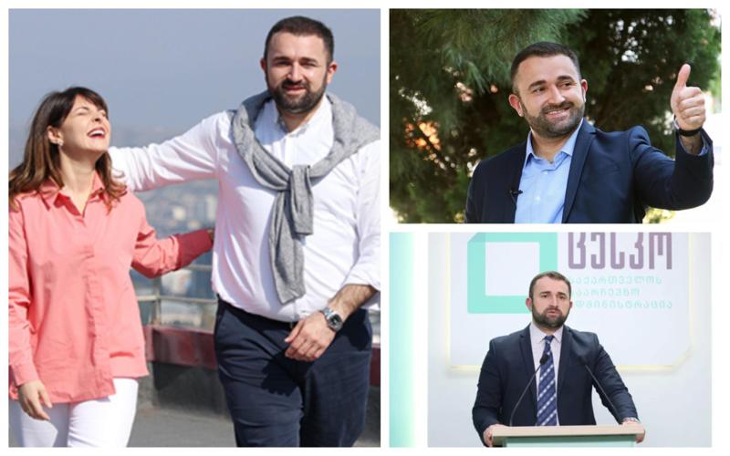 "3 კვირა ვიწვალე, რომ სალომე შეხვედრაზე დამეთანხმებინა... სამსახურიდან შესვენებაზე გასულებმა დავიწერეთ ჯვარი" - როგორია ცესკოს თავმჯდომარის ოჯახური ცხოვრება?