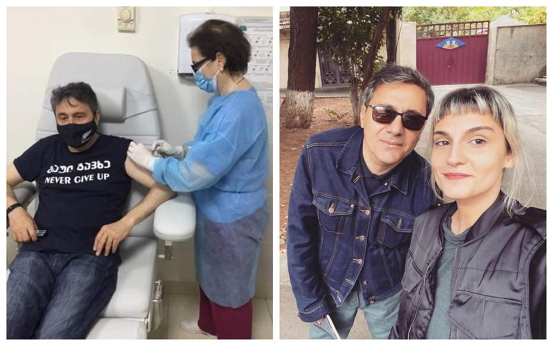 "დათოს გულის პრობლემები აქვს და კოვიდი რომ დაუდგინდა ძალიან ვნერვიულობდით... თუმცა "ფაიზერის" ორი დოზა იცავდა" - რას წერს ტურაშვილის ქალიშვილი?