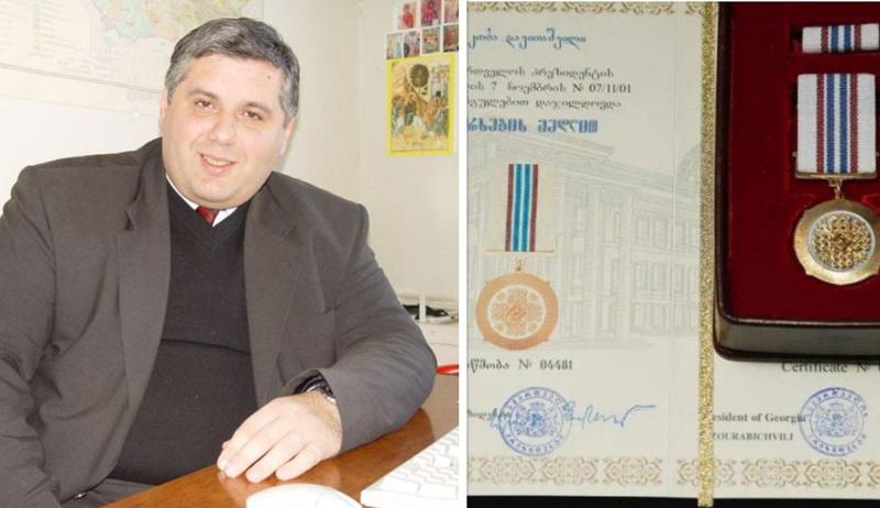 პრეზიდენტმა კობა დავითაშვილი სიკვდილის შემდეგ ღირსების მედლით დააჯილდოვა