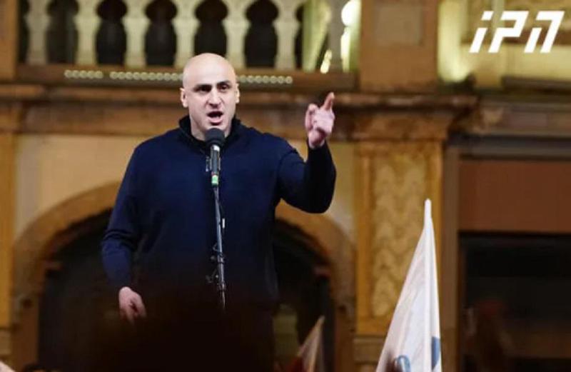 "ვერც ერთი "რობოკოპი" სპეცრაზმელი, პოლიციელი ვერ ჩაახშობს სამართლიან პროტესტს, უკან დახევა არ იქნება!" - ნიკა მელია