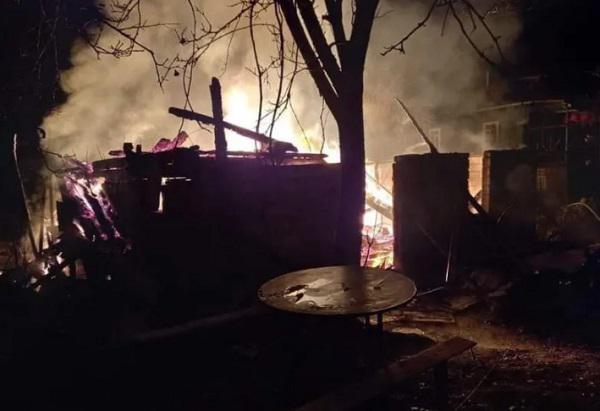 ხულოში საცხოვრებელი სახლი დაიწვა