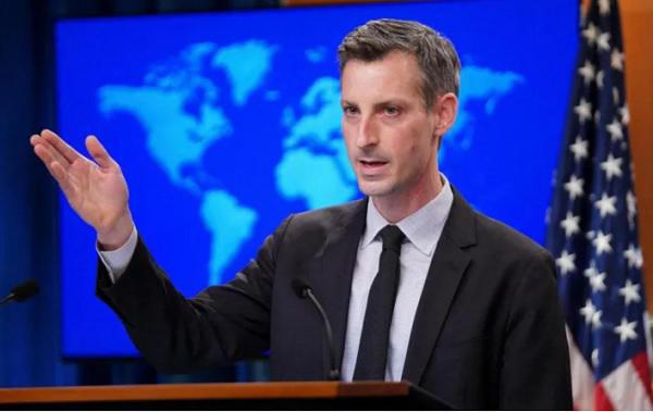 "ჩვენ ვიხილეთ, რომ ქართველი ხალხი, საქართველოს მთავრობა საერთაშორისო თანამეგობრობის გვერდით დგას" - რას აცხადებენ აშშ-ის სახელმწიფო დეპარტამენტში უკრაინის დაზვერვის ინფორმაციაზე