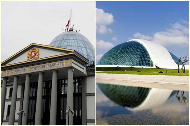 2020-2021 წლებში ქუთაისში მდებარე პარლამენტის ყოფილი შენობის დასაცავად 949 889,93 ლარი, ავლაბრის ცერემონიების სასახლის დასაცავად კი 797 466,46 ლარია დახარჯული