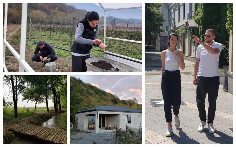 "სახლიდან რომ გავდივარ, ტყეში შევდივარ, საშიშიც არის... აქ სულ ორი ქუჩაა და 40 კომლი ცხოვრობს" - სოფელში გადასახლებული ლოტბარის ოჯახი და კენკროვანი მეურნეობა