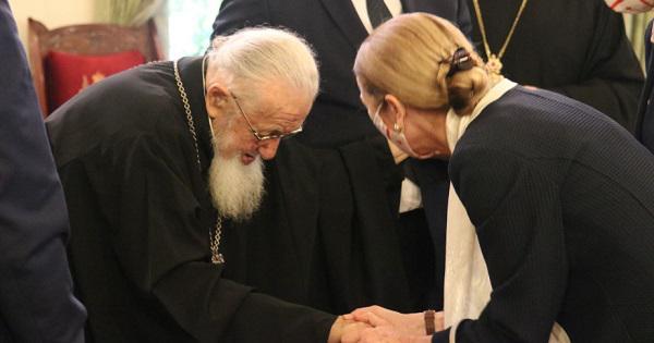 "ბედნიერია ერი, როდესაც ეკლესიას ჰყავს ასეთი ბრძენი მეთაური" - კათოლიკოს-პატრიარქმა კელი დეგნანს უმასპინძლა