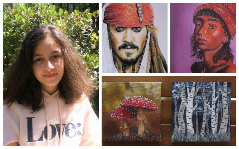 "ნიჭის აფეთქება" - ვინ არის სამხრეთ აფრიკაში მცხოვრები 13 წლის ქართველი მხატვარი, რომლის ნამუშევრები განცვიფრებას იწვევს