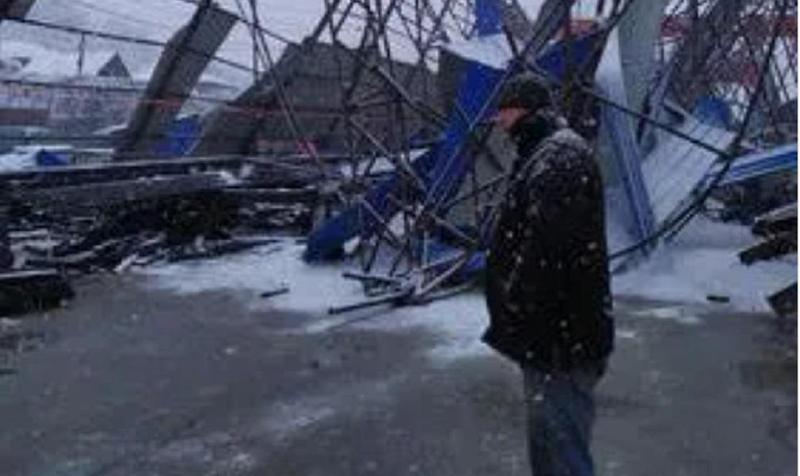 ხარაგაულში სავარაუდოდ, რკინის არმატურის საამქრო ჩამოინგრა - არსებული ინფორმაციით, არიან დაშავებულები