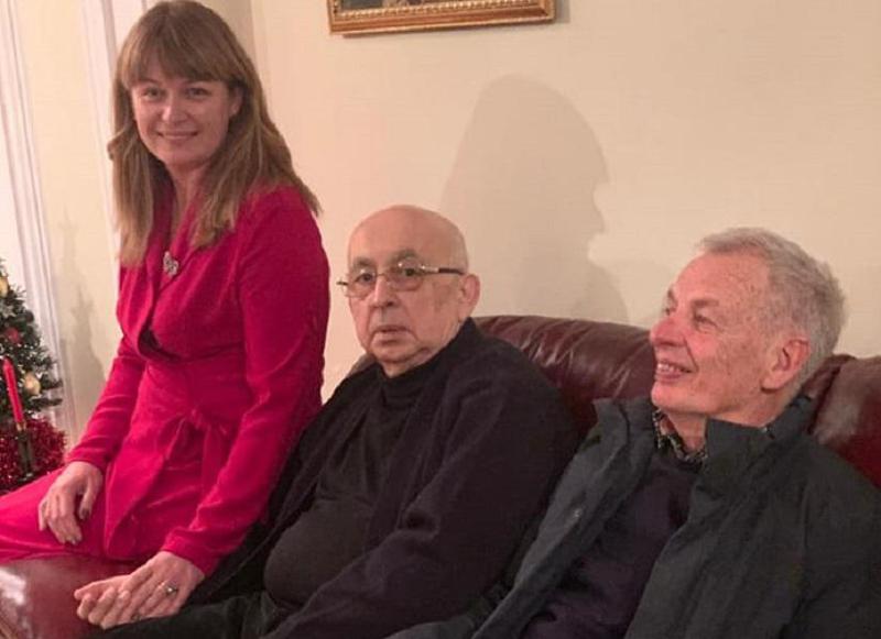 "სანდრა და მამამისი მესტუმრნენ..." - ექსპრეზიდენტის მამა სანდრა რულოვსთან ერთად გადაღებულ ემოციურ ფოტოებს აქვეყნებს: რას წერს ნიკოლოზ სააკაშვილი