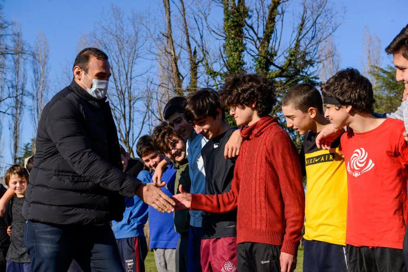 „მთავარია მონდომება“ -  მამუკა გორგოძის შეხვედრა „სოხუმი“-ს პატარა მორაგბეებთან