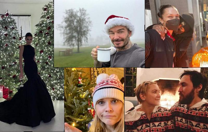 განსაკუთრებული სამზადისი, ულამაზესი კაბები და შთამბეჭდავი ნაძვის ხეები - როგორ ხვდებიან ვარსკვლავები ახალ წელს