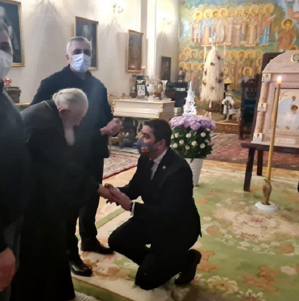 კათოლიკოს-პატრიარქმა შალვა პაპუაშვილი დალოცა