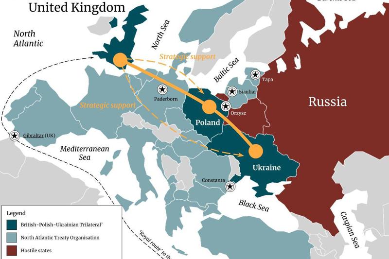 უკრაინა-პოლონეთ-დიდი ბრიტანეთის ალიანსი პუტინის იმპერიული ამბიციების შესაკავებლად - "ჩვენ ერთად უნდა გავცეთ პასუხი ამ გამოწვევას"