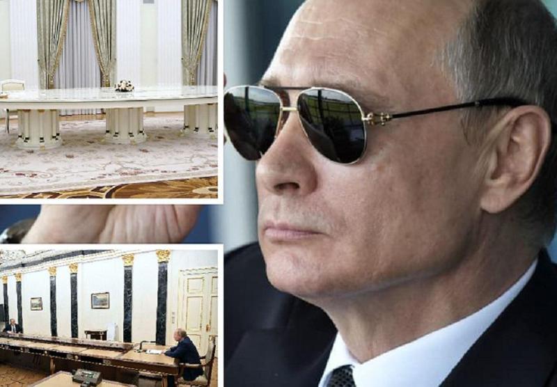 პუტინის კარის თამაშები და გრძელი მაგიდების სიმბოლიკა - ძალის დემონსტრირება თუ პარანაოია? - რატომ მასპინძლობს რუსეთის ლიდერი დასავლელ კოლეგებს გიგანტურ მაგიდასთან