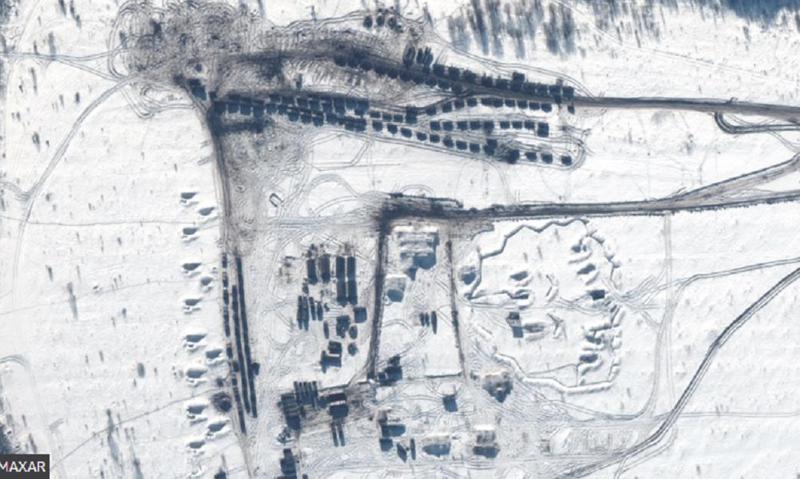 თანამგზავრიდან გადაღებული ახალი ფოტოები, რომლებიც უკრაინის საზღვრებთან რუსული სამხედროების აქტივობას აჩვენებს - რა ხდება მაშინ, როცა რუსეთი დეესკალაციაზე ლაპარაკობს