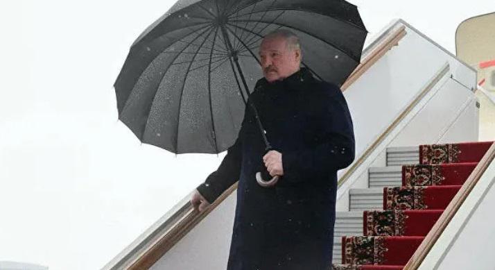 ალექსანდრე ლუკაშენკო რუსეთში ჩავიდა