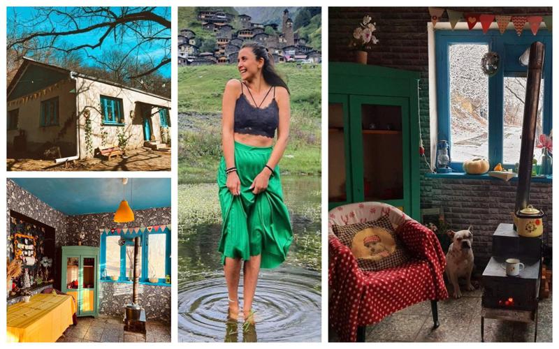 "ტყეში მიტოვებული სახლი გავაღე... შპალერიც ვერ ვიყიდე, კედელზე ჟურნალ-გაზეთები გავაკარი" - სოფელში გადასახლებული გოგონას ზღაპრული სამყარო კახეთში