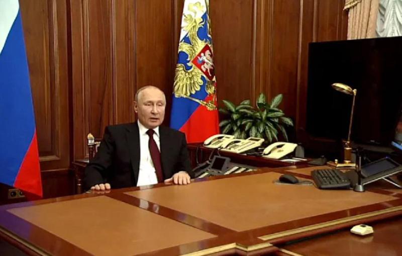 ვლადიმერ პუტინმა დონეცკისა და ლუგანსკის ე.წ. დამოუკიდებლობა აღიარა