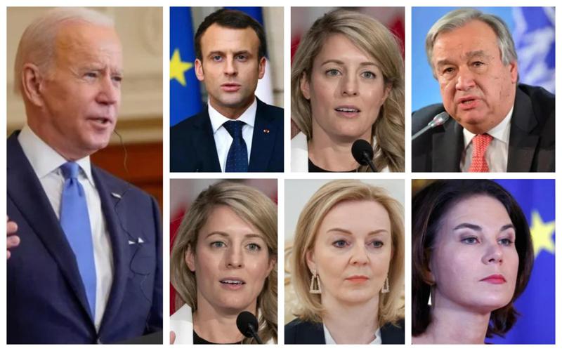 "რუსეთის აგრესიას ვუპასუხებთ სწრაფად და გადამწყვეტად!" - საერთაშორისო ლიდერები პუტინის გადაწყვეტილებას გმობენ და სანქციების დაწესებას აპირებენ