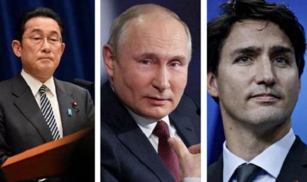 იაპონია და კანადა რუსეთს სანქციებს უწესებენ