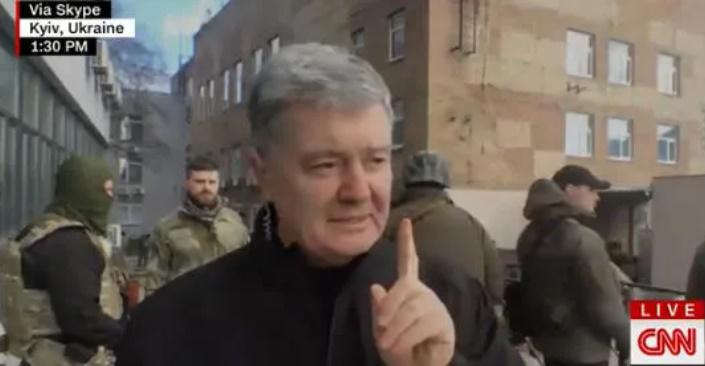 "უბრალოდ გიჟია, უბრალოდ ბოროტია, რომელიც აქ მოდის უკრაინელების დასახოცად" - პეტრო პოროშენკო