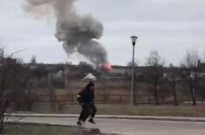 ქალაქ ახტირკას მერის ინფორმაციით, ქალაქში ჟენევის კონვენციით აკრძალული ბომბი ჩამოაგდეს