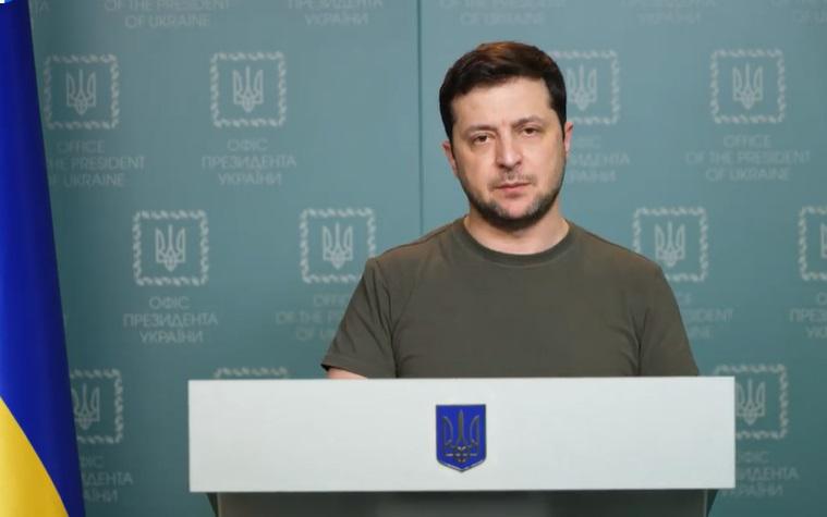 პრეზიდენტმა ვოლოდიმირ ზელენსკიმ განაცხადა, რომ უკრაინამ საქართველოდან ელჩი კონსულტაციებისთვის  გაიწვია