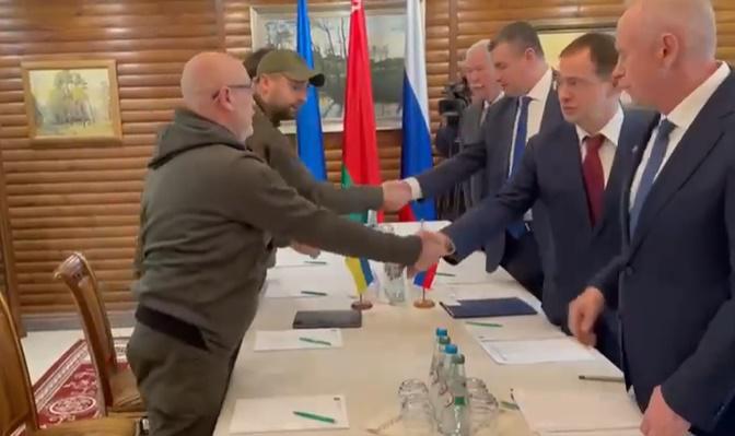 უკრაინა-რუსეთის მოლაპარაკებების მეორე რაუნდი დაიწყო